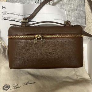 Loro Piana l19 fossil wood brown with GHW